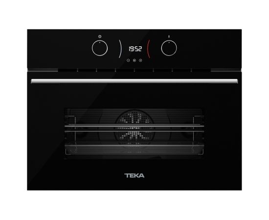 Built on compact oven + microwave Teka HLC8440CBK Urban Night River Black