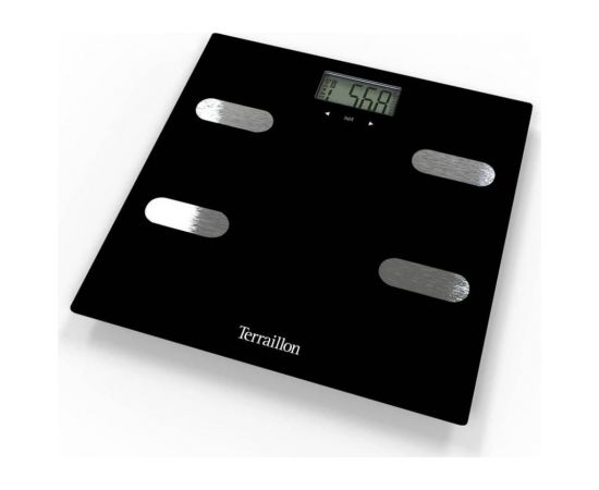 Electronic bathroom scale Fitness Black Terraillon 14464