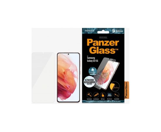 PanzerGlass Samsung, Galaxy S21 5G, Glass, Clear, Case Friendly