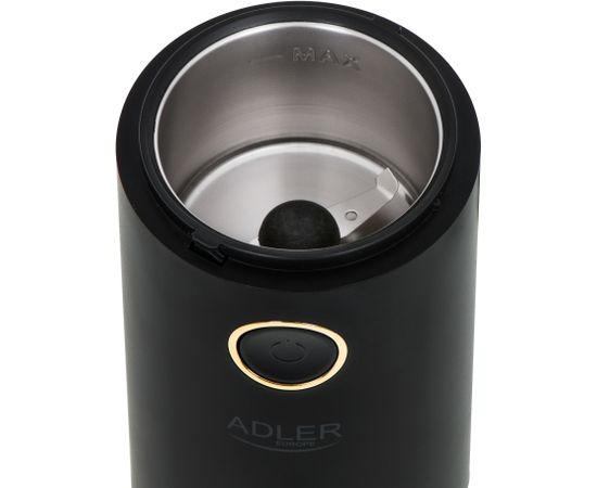 Adler Coffee Mill AD 4446bg 150 W, Coffee beans capacity 75 g, Black