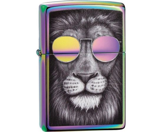 Zippo šķiltavas 151CI407606 Lion in Sunglasses