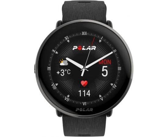 Polar Ignite 3 Titanium S-L, black