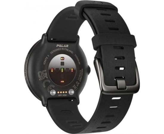 Polar Ignite 3 Titanium S-L, black