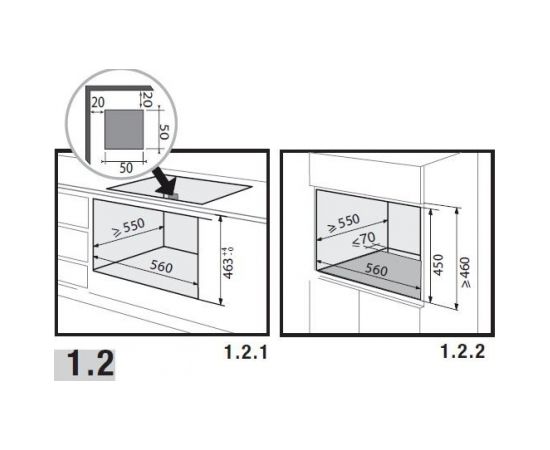 Built-in combi oven De Dietrich DKC7340W