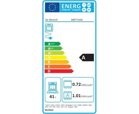 Built-in compact oven De Dietrich DKP7320A