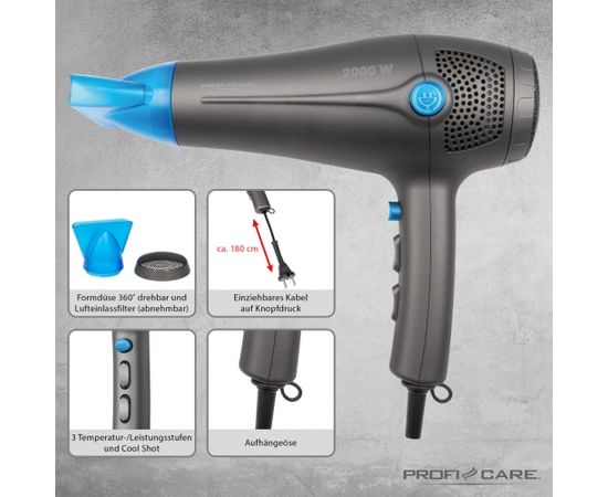 Hairdryer ProfiCare PCHT3020A