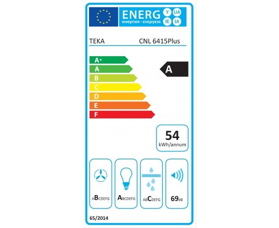 Hood Teka CNL6415PLUS white