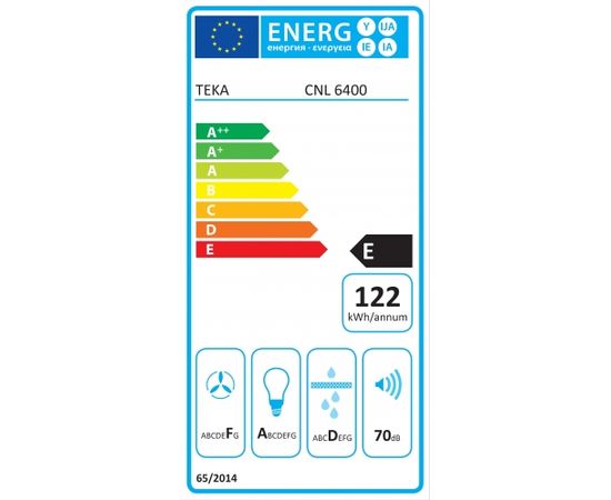 Hood Teka CNL6400W
