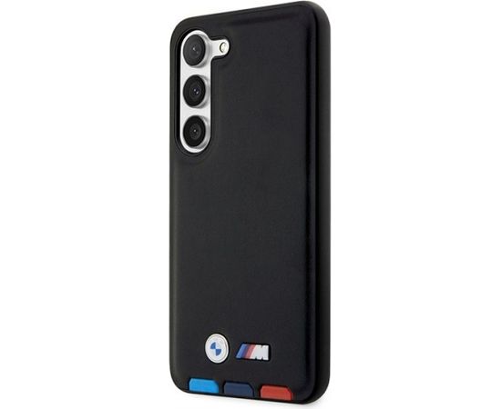 BMW BMHCS23S22RDPK Leather Textured & Stripe Чехол для Samsung Galaxy S23