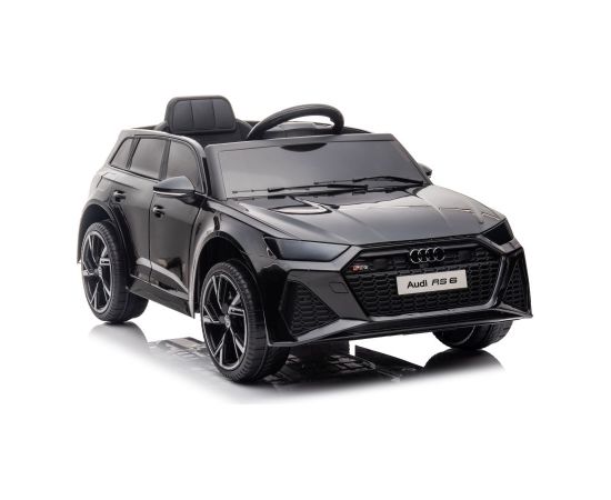 Audi RS6 BRD-2118 elektromobilis, melns