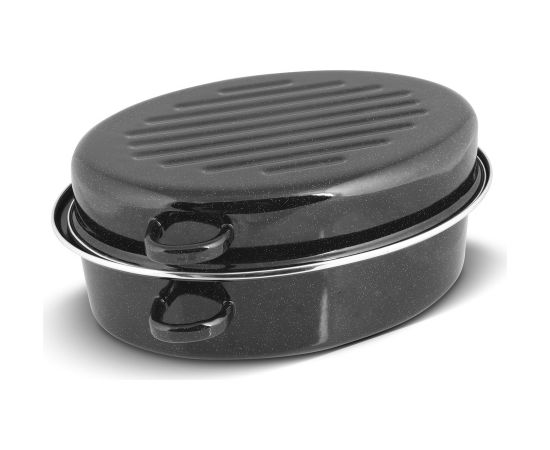 Lamart Enamel baking pan with lid LT1185