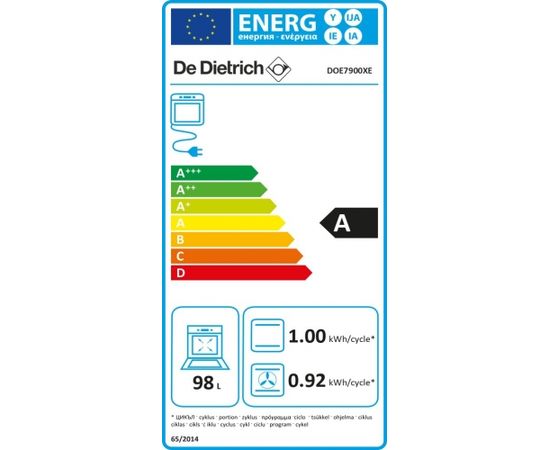 Built-in oven De Dietrich DOE7900XE
