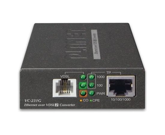 Planet VC-231G bridge/repeater 1000 Mbit/s Network bridge Black