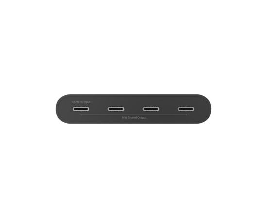 Belkin AVC018BTBK interface hub USB Type-C 10000 Mbit/s Black