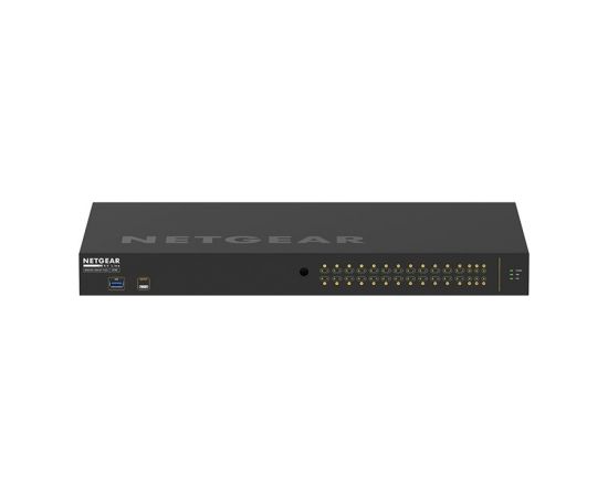 NETGEAR GSM4230P-100EUS network switch Managed L2/L3 Gigabit Ethernet (10/100/1000) Power over Ethernet (PoE) 1U Black