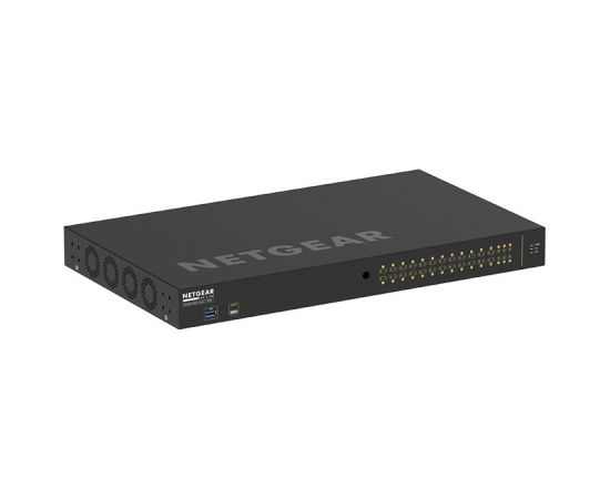 NETGEAR GSM4230P-100EUS network switch Managed L2/L3 Gigabit Ethernet (10/100/1000) Power over Ethernet (PoE) 1U Black