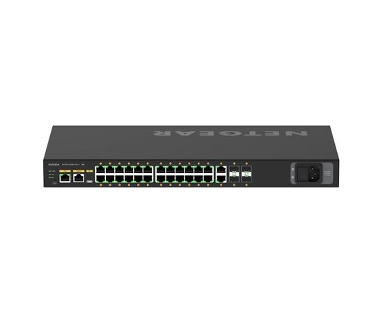 NETGEAR GSM4230P-100EUS network switch Managed L2/L3 Gigabit Ethernet (10/100/1000) Power over Ethernet (PoE) 1U Black