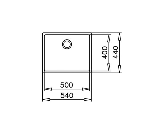 Sink Teka Be Linea RS15 50.40