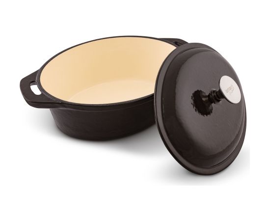 Pot with lid Lamart T1210 3,6L oval