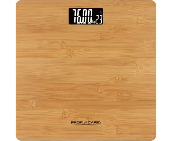 Bamboo bathroom scale ProfiCare PCPW3103