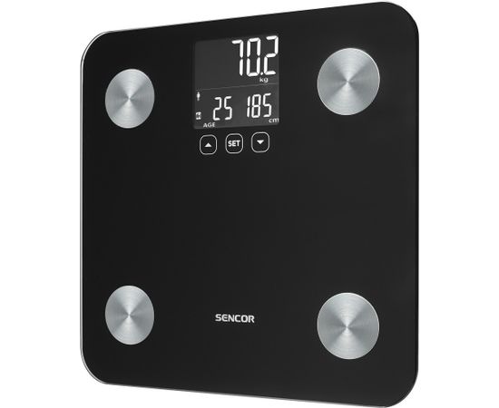 Personal fitness scale Sencor SBS6026BK