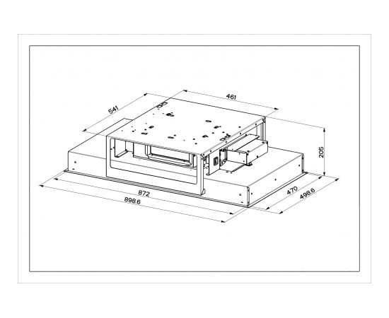 Hood Faber Heaven Light Pro X FLAT KL A90