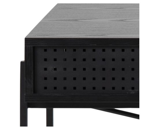 Rakstâmgalds ANGUS 110x50xH75cm, melns