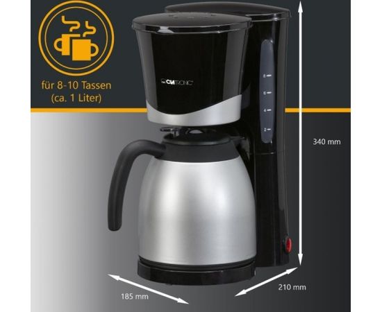 Thermo coffeee machine Clatronic KA3327