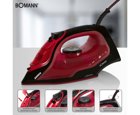 Steam iron Bomann DB6035CB