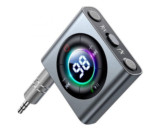 Bluetooth 5.3 AUX transmitter/receiver Joyroom JR-CB1 (gray)