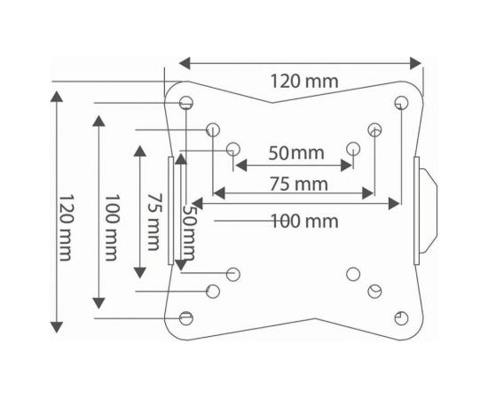 Nedis Kronšteins priekš TV 13-27" / 30kg