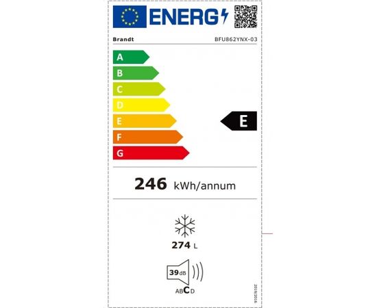 Freezer Brandt BFU862YNX