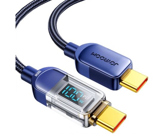 Kabel do USB-C 100W 1.2m Joyroom S-CC100A4 (niebieski)