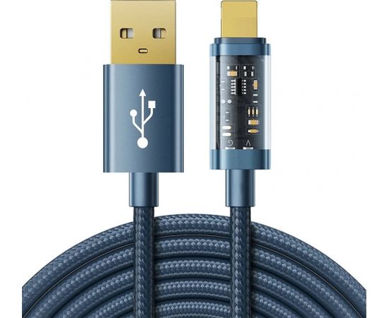 Data Cable to USB-A / Lightning / 2.4A / 2m Joyroom S-UL012A20 (blue)