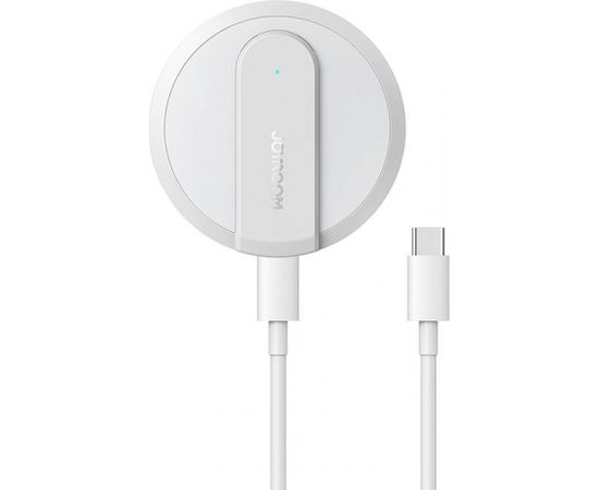 Joyroom JR-A28 ultra-thin magnetic induction charger, 15W (white)