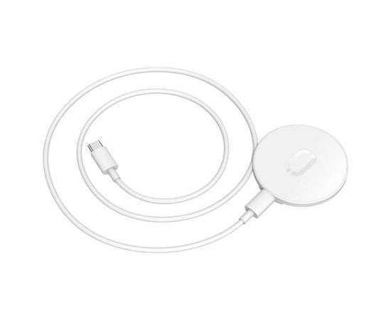 Joyroom JR-A28 ultra-thin magnetic induction charger, 15W (white)