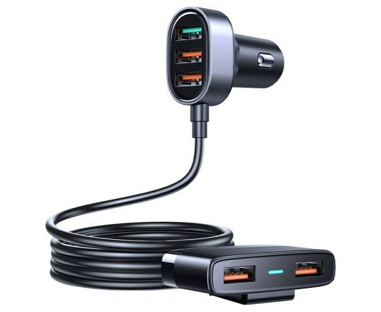 Car charger Joyroom JR-CL03 Pro 45W 5-Port USB (black)