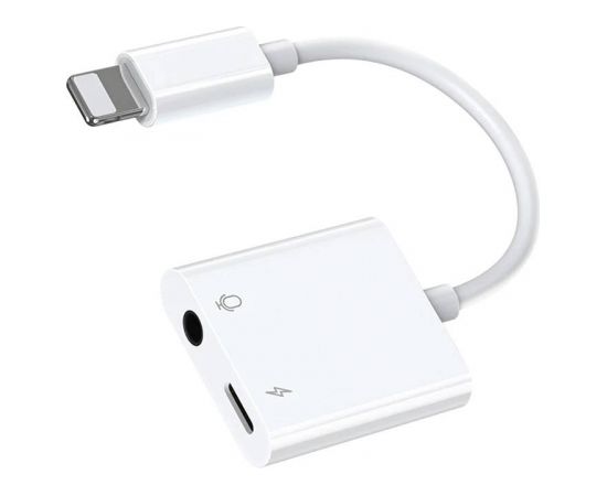 Audio Adapter Lightning / 3.5 mm Joyroom S - Y105 (white)