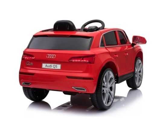 Audi Q5 vienvietīgs elektromobilis, sarkans