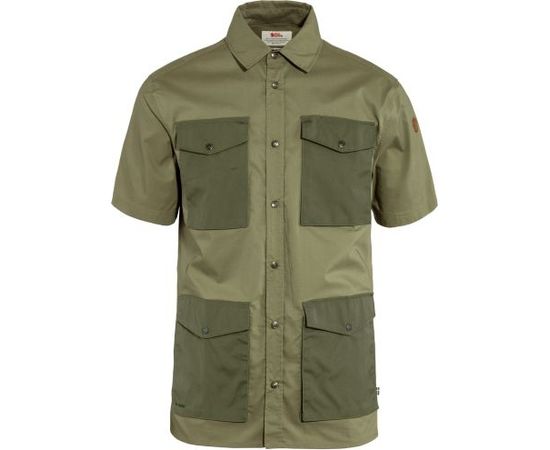 Fjallraven Räven Shirt SS / Zaļa / XL