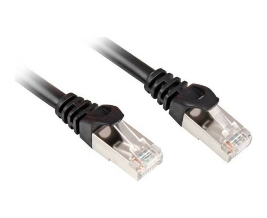 Sharkoon RJ45 CAT.6a SFTP LSOH black 5,0m - Halogen free