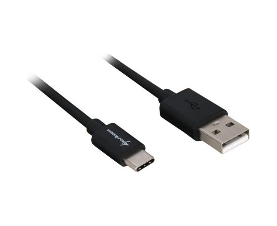 Sharkoon USB 2.0 A - USB C Adapter - black - 3m