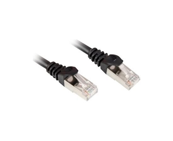 Sharkoon Kabel sieciowy RJ45 Cat.6 SFTP - czarny - 1.5