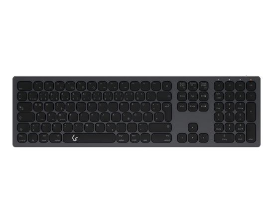 DE Layout - KeySonic KSK-8023BTRF, keyboard (anthracite/black, X-type membrane)