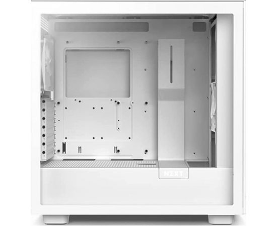 NZXT H7 Flow tower case, tempered glass, white - window