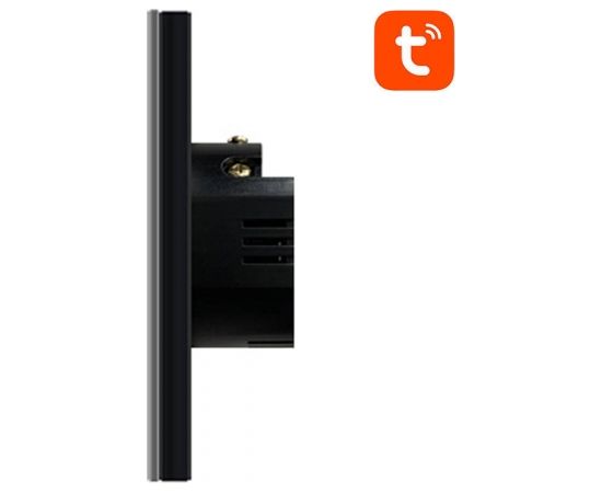 Smart Light Switch WiFi Avatto TS02-EU-B3 3 Way TUYA (black)