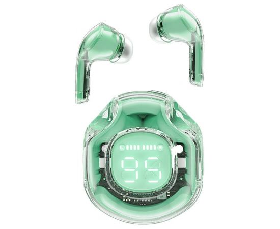 Earphones TWS Acefast T8, Bluetooth 5.3, IPX4 (green)