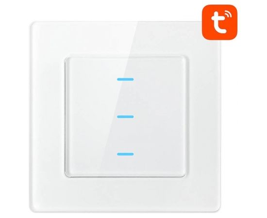 Smart Light Switch WiFi Avatto N-TS10-W3 3 Way TUYA (white)