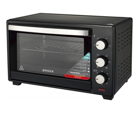 Brock TO 4801 BK mini cepeškrāsns 2000W 48L Ar konvekciju