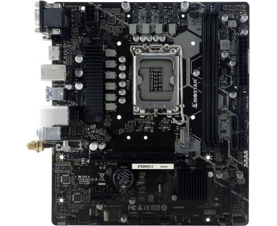 Biostar B760MX2-E D4 motherboard Intel B760 LGA 1700 micro ATX